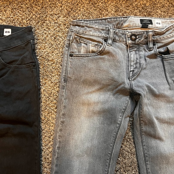 Volcom Boys Youth Sz 26 (12) Vorta Jeans - Picture 3 of 5